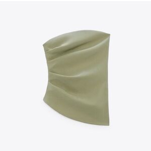 Zara Olive Green Top